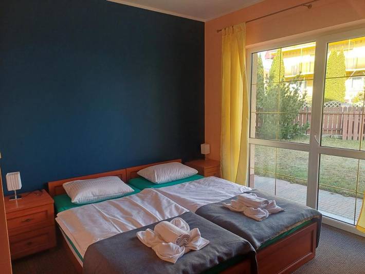Obiekt b&b dla 2 osób, z Balkon i Taras oraz Ogród w Kołobrzeg