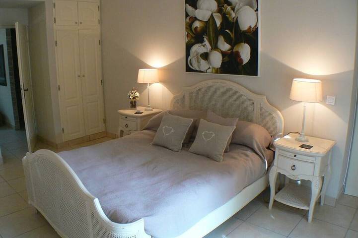Golfe de St Tropez Riviera Française belle villa privée, piscine chauffée in Le Plan-de-la-Tour, Côte méditerranéenne (France)