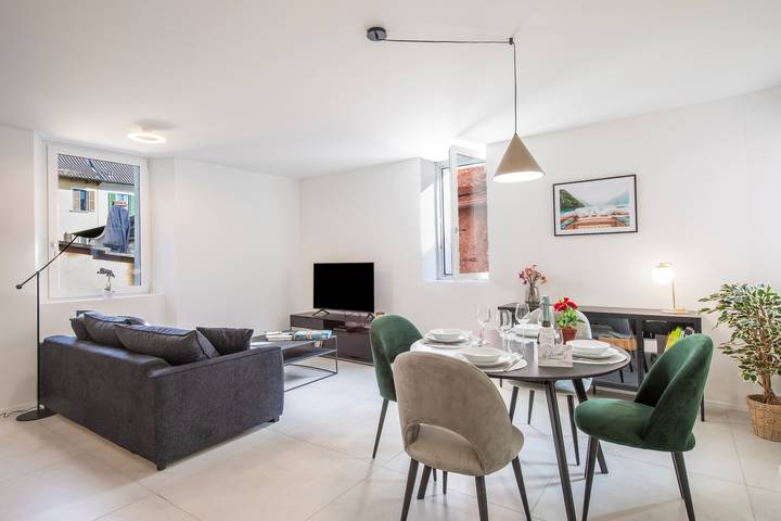 Appartement entier, Corte di Ascona 1 with Ac & Wi‑Fi for 4 in Ascona, Alpes tessinoises