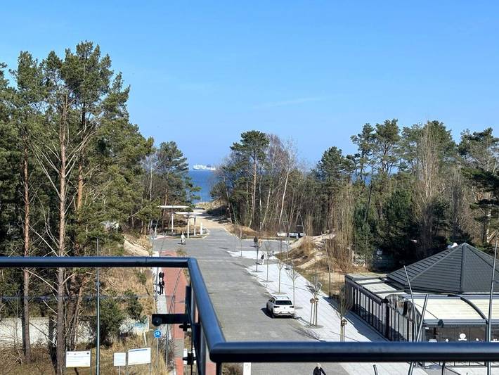 Apartament wakacyjny dla 4 osób, z widok i balkon w Świnoujście