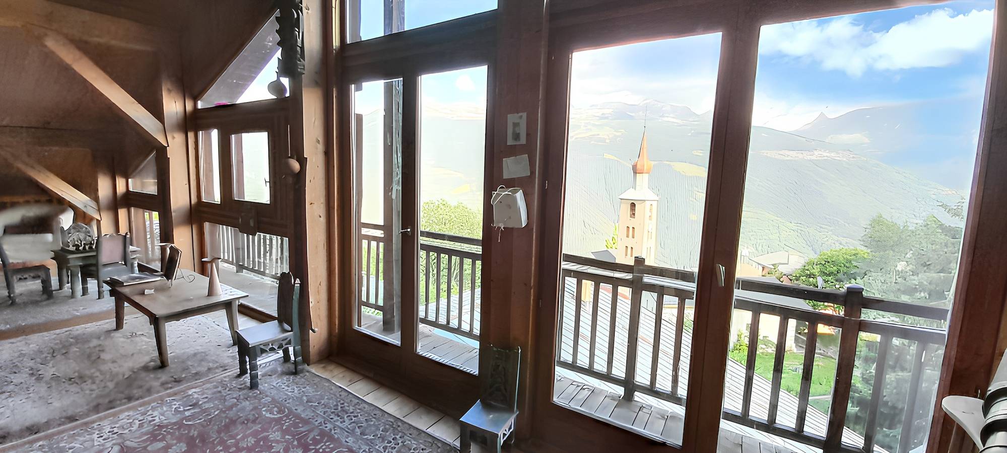 Ganze Wohnung, Geräumiges Apartment in Les Chapelles mit Bergblick in Les Chapelles, Albertville und Umgebung