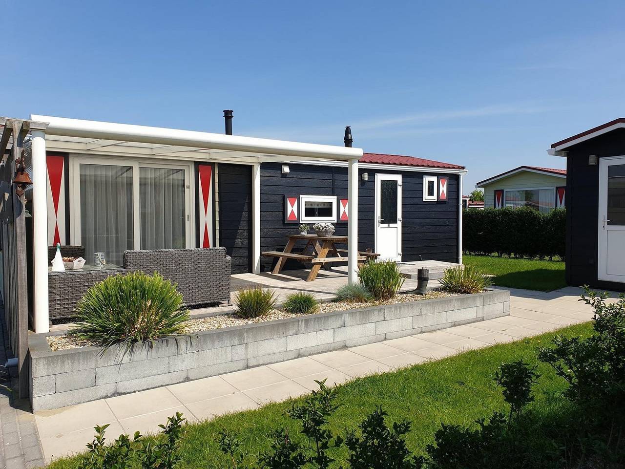 Vakantie Zeeland — Vz818 Chalet in Veere (Mare) in Serooskerke, Walcheren