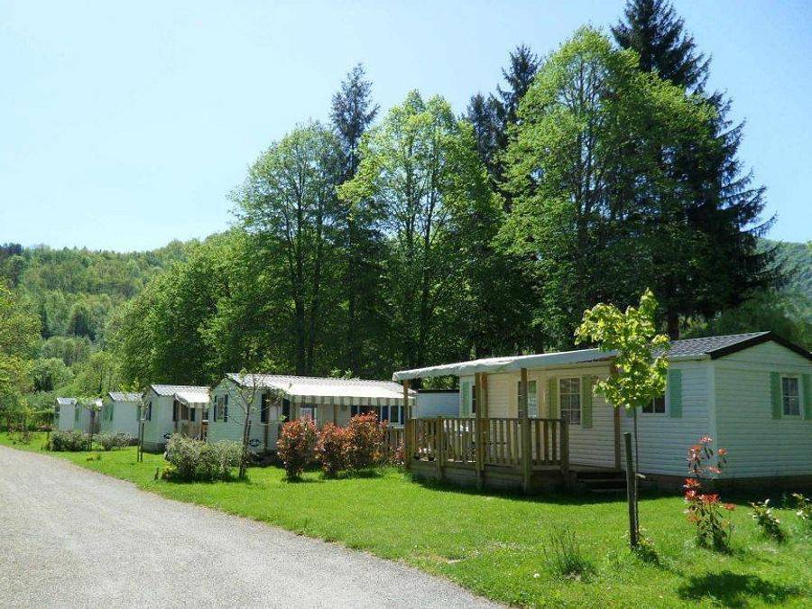 Camping Le Haut Salat - Bungalow de lona 4 personas - Coco Dulce (Sin Instalaciones Sanitarias) in Seix, Parque Natural Regional de los Pirineos de Ariège