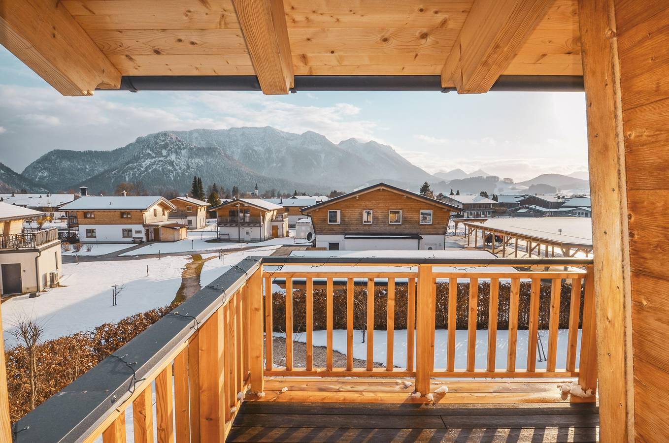 Chalet Alpenzauber - Chiemgau Karte - Ferienhaus mit Pool für 6 Personen, 3 Schlafzimmer, 128m² in Inzell, Bayerische Alpen