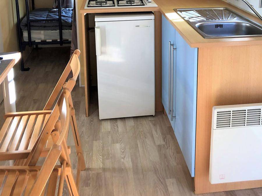 Camping La Plaine - Mobilhome 4 personnes - Farniente (2 adultes + 2 enfants en bas âge) in Rosières (Ardèche), Ardèche