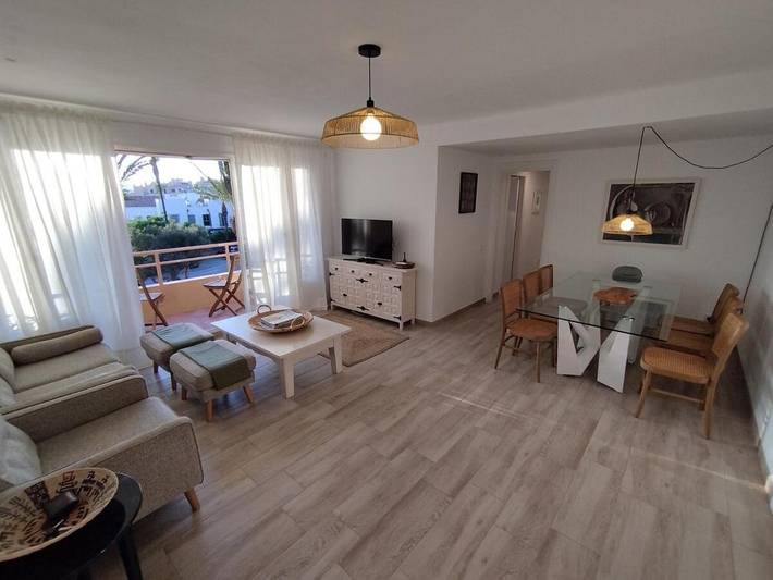 Apartamento para 4 personas, con jardín en Sotogrande