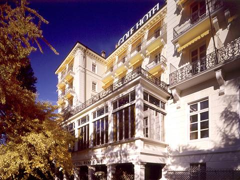 Golf-Hôtel René Capt - Chambre single supérieure avec vue ville in Vuarennes, Montreux