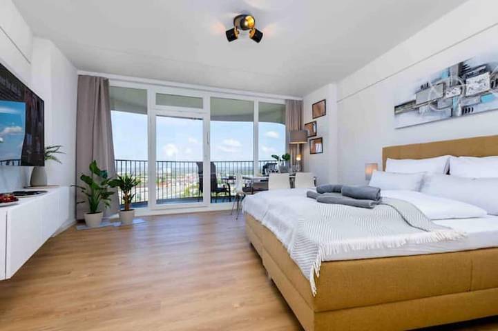 Ferienwohnung für 2 Personen, mit Balkon in Augsburg
