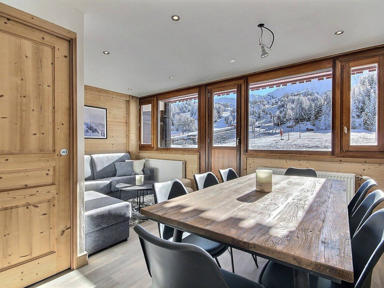 Appartement entier, Appartement rénové 8 pers, balcon sud, pied des pistes in Plagne Centre, La Plagne-Tarentaise