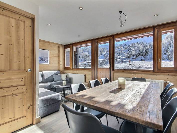 Appartement entier, Appartement rénové 8 pers, balcon sud, pied des pistes in Plagne Centre, La Plagne-Tarentaise