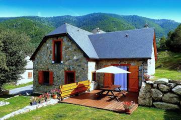 Maison de campagne pour 4 personnes, avec jardin et balcon à Bun