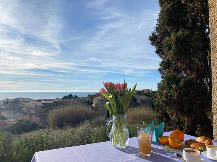 Appart’hôtel pour 6 personnes, avec vue et terrasse