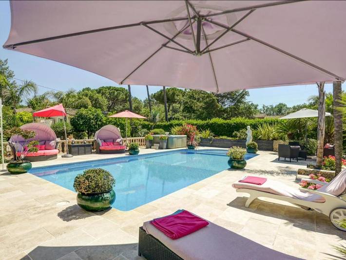 Villa pour 8 personnes, avec jardin ainsi que piscine et jacuzzi à Mouans-Sartoux - 2