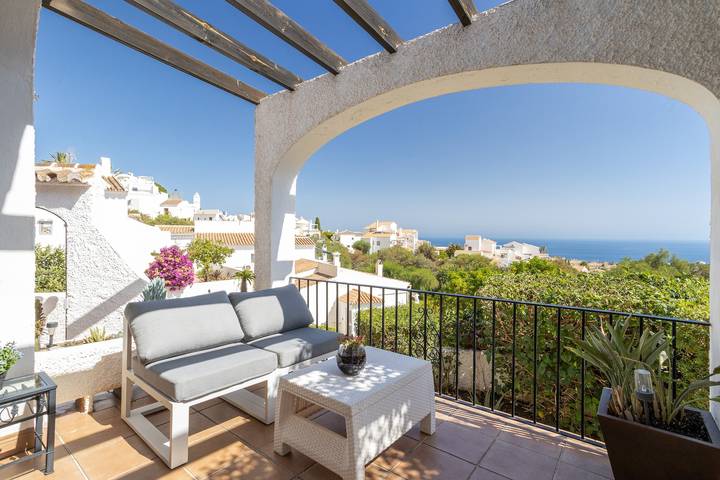 Location de vacances pour 4 personnes, avec Balcon et Jardin à Nerja