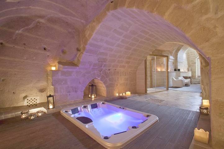 B&b per 2 persone, con Balcone e Terrazza nonché Sauna e Panorama a Matera