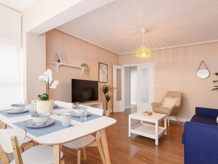Ganze Ferienwohnung, Ferienwohnung für 5 Personen mit Balkon/Terrasse in Getxo, Baskische Küste (Spanien)