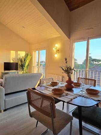 Gîte pour 4 personnes, avec balcon et vue, animaux acceptés à Marmande