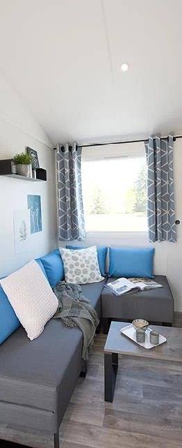 Zecamping 4* familial piscine chauffée locatif Tv Lv 33m2 in Saint-Trojan-les-Bains, Côte de Beauté