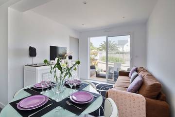 Gîte pour 2 personnes, avec jardin à Saint-Lunaire