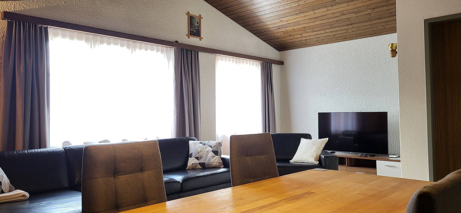 Apartamento vacacional entero, Apartamento de vacaciones para 4 personas con jardín in Sedrun, Tujetsch
