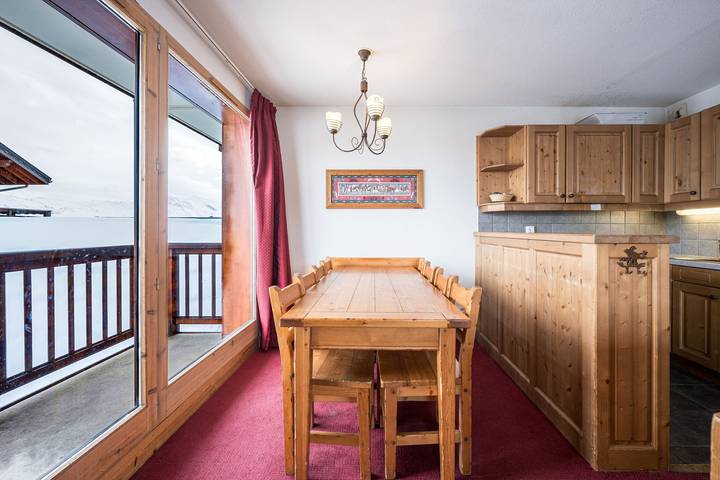 Ganze Wohnung, Gemütliches Duplex mit Pool in La Toussuire – Entspannung in den Bergen in La Toussuire, Fontcouverte-la-Toussuire