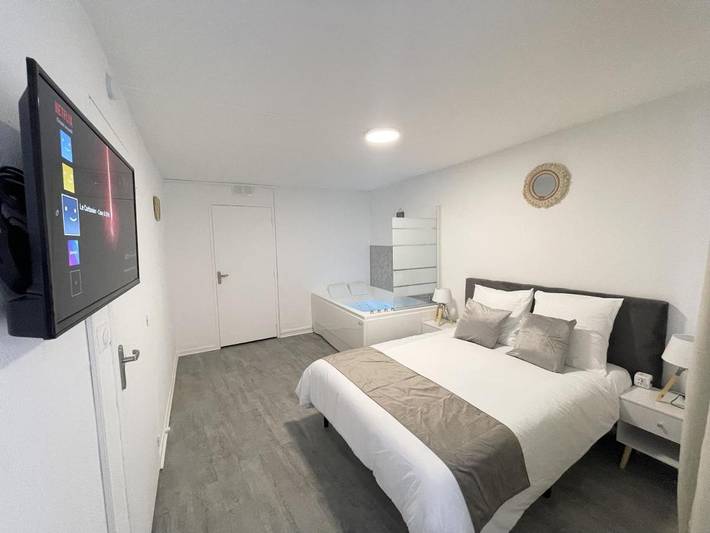 Appartement de vacances pour 2 personnes, avec Jacuzzi