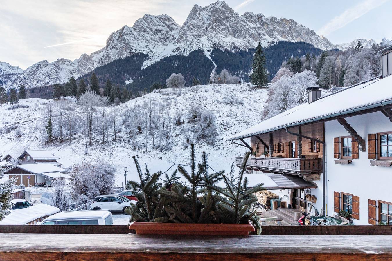 Entire apartment, Apartment 'Höllental' with Mountain View, Balcony, and Wi-Fi in Grainau, Eibsee
