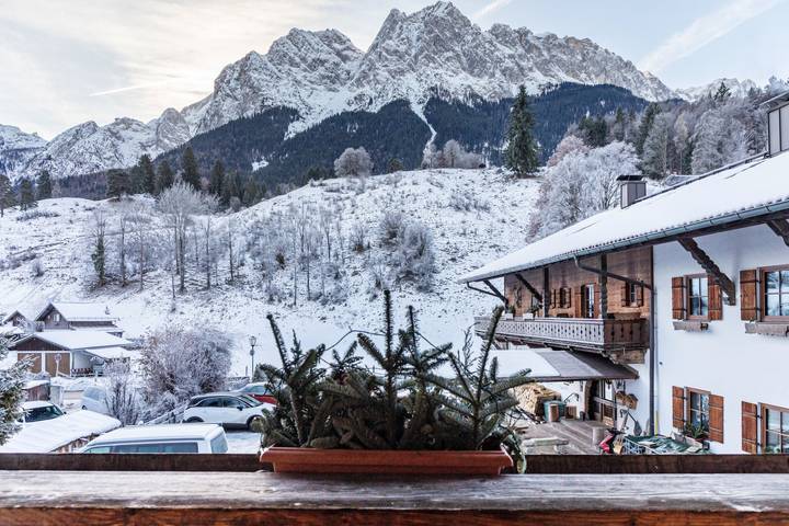 Ferienwohnung für 2 Personen, mit Balkon in Grainau - 3