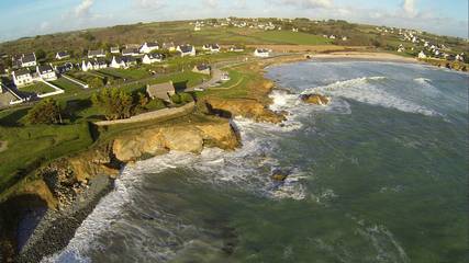 Location de vacances pour 7 personnes, avec terrasse à Primelin