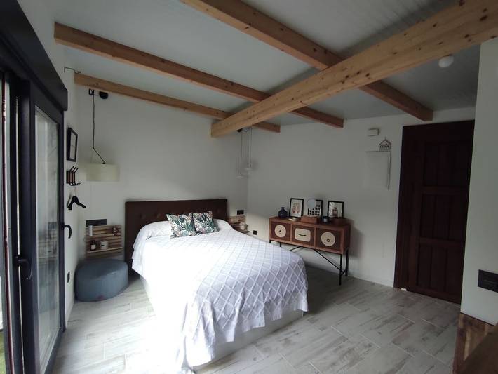 Studio für 2 Personen, mit Garten