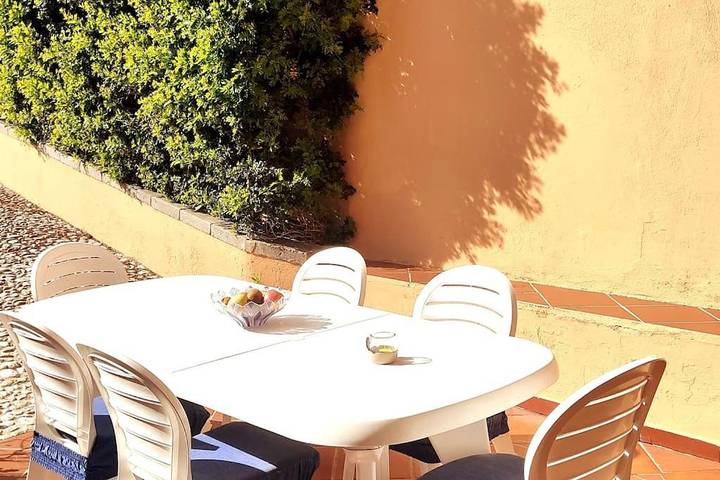 Ferienwohnung für 6 Personen, mit Ausblick und Garten, mit Haustier