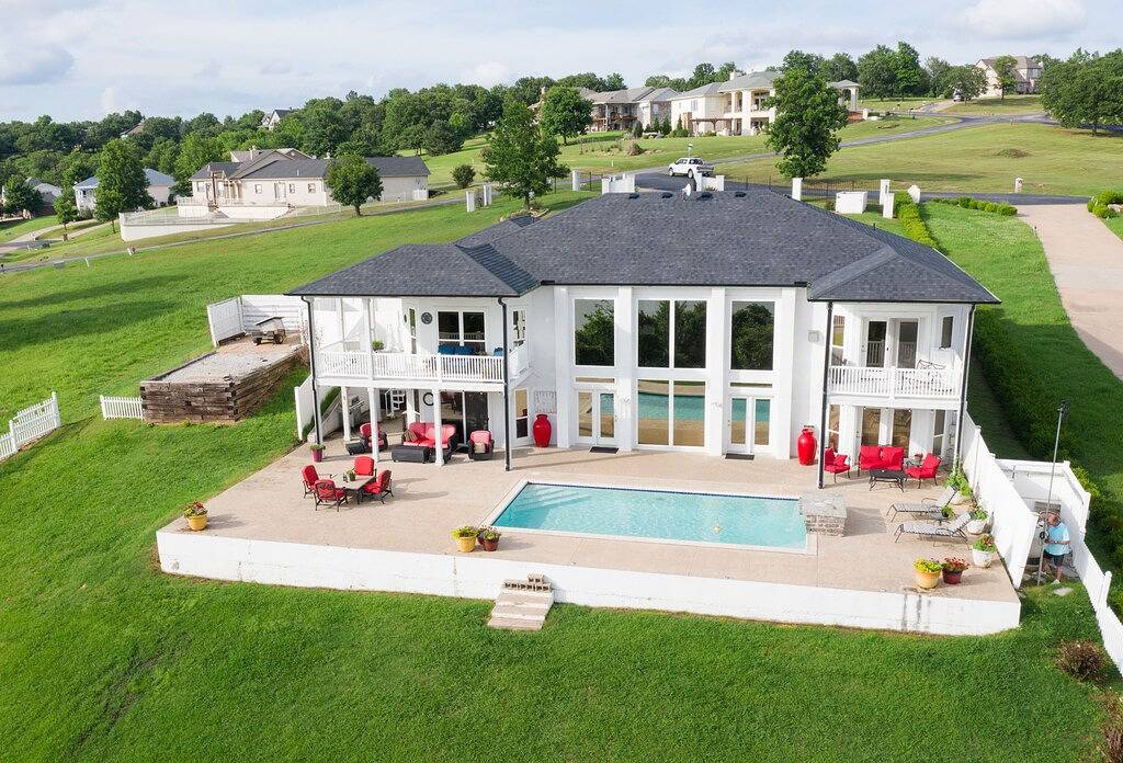 Seehaus mit privatem Pool in Skiatook Lake