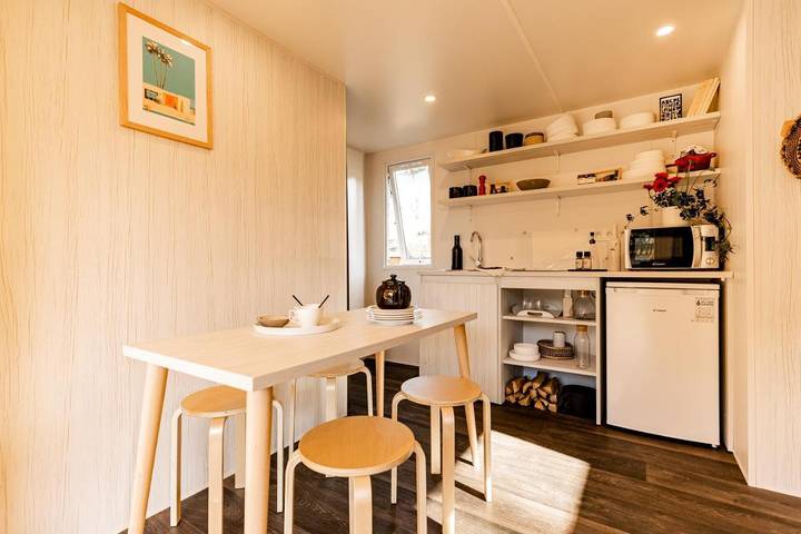 Camping für 4 Personen, mit Terrasse und Pool sowie Garten in Italienische Riviera - 4