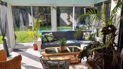 Gîte pour 11 personnes, avec terrasse ainsi que jardin et piscine, animaux acceptés à Rouffigny