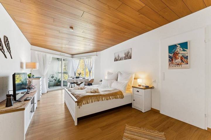 Appartement entier, Studio Lake View I Vue sur la montagne, Smart Tv 45\", douche, ascenseur, parking in Unterschönenbuch, Ingenbohl