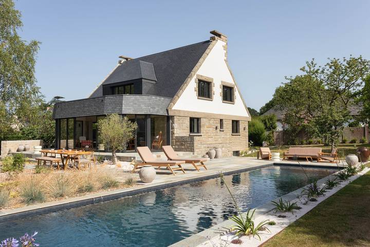 Villa pour 10 personnes, avec jardin ainsi que piscine et terrasse - 1