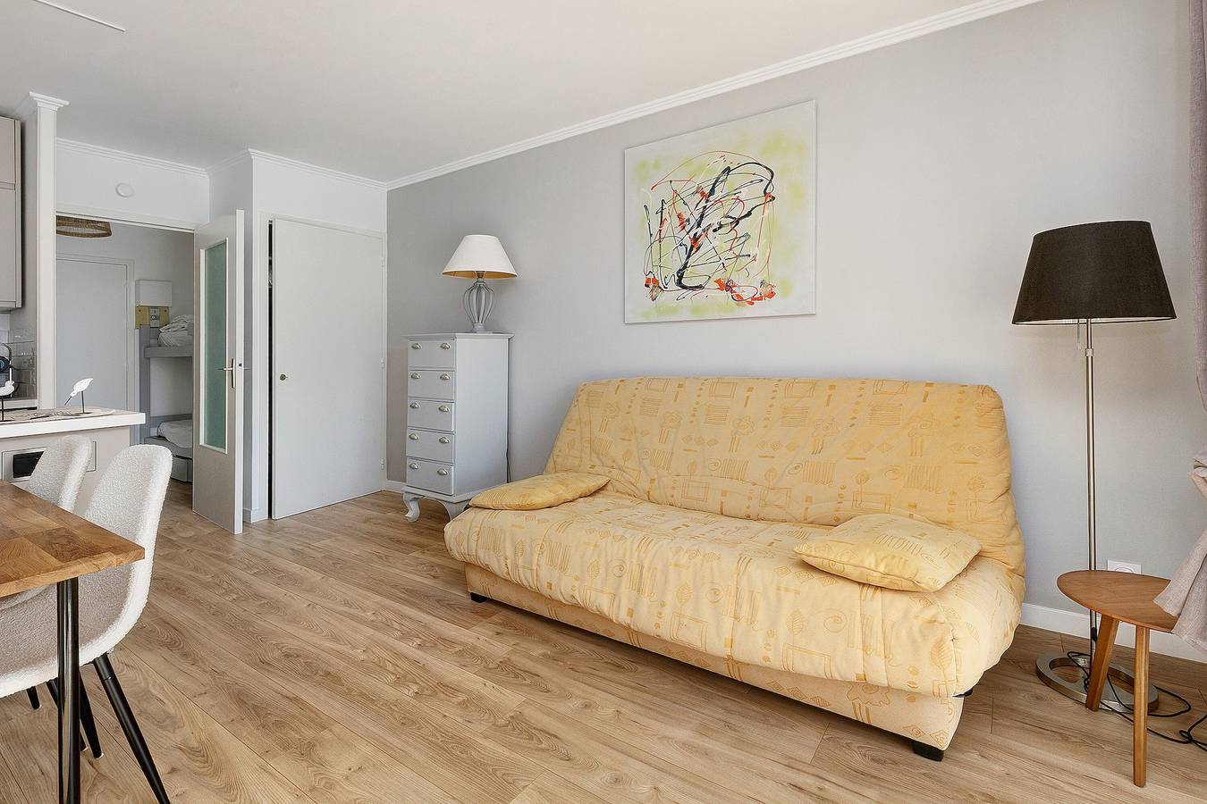 Ganze Wohnung, Appartement „Chez Suzi – La Baule Zentrum“ mit privater Terrasse und Wlan in La Baule-Escoublac, Côte d'Amour