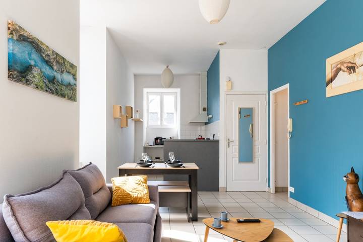 Gîte pour 4 personnes, avec Balcon dans Région de Segré