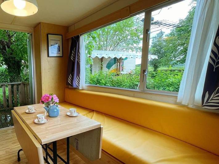 Camping De La Belle Etoile - Mobilheim 4 personen - Mh2 Ontario in Saint-Bonnet-le-Château, Montbrison