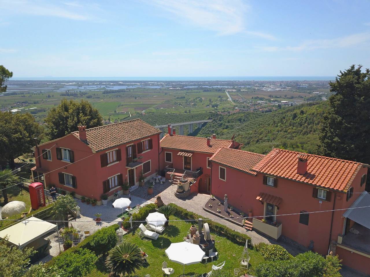 Ganze Wohnung, Casale La Pieve - La Terrazza in Massarosa, Italienische Riviera