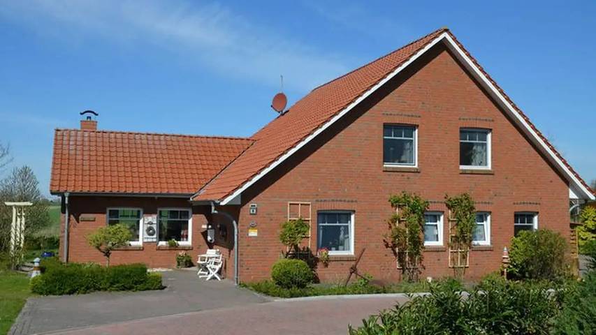 Ferienwohnung für 3 Personen, mit Garten in Bunde