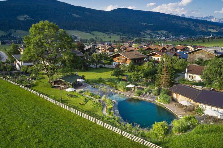 Pension für 2 Personen, mit Balkon und Terrasse sowie Garten und Sauna im Salzburger Land