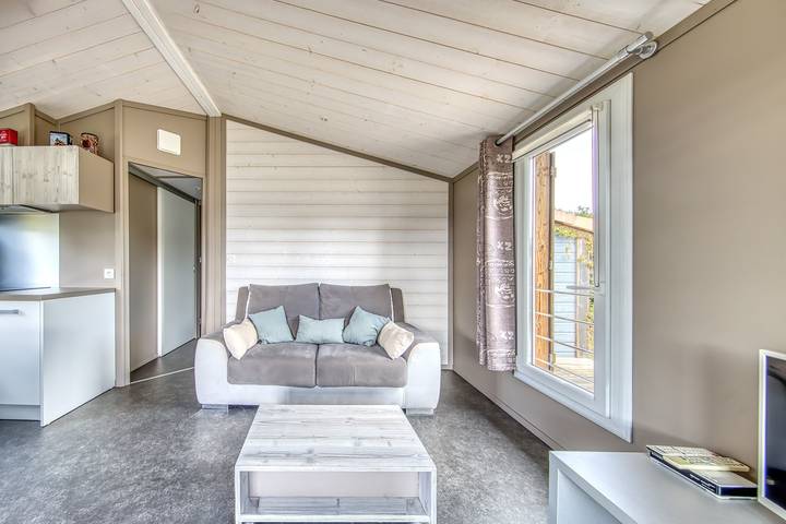 Chalet pour 4 personnes, avec bassin pour enfant et jardin, animaux acceptés en Gironde - 4