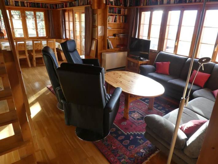 Chalet für 8 Personen, mit Balkon und Garten sowie Sauna in Hasliberg - 3