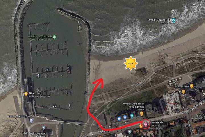 Ferienwohnung für 4 Personen, mit Balkon in Cadzand-Bad