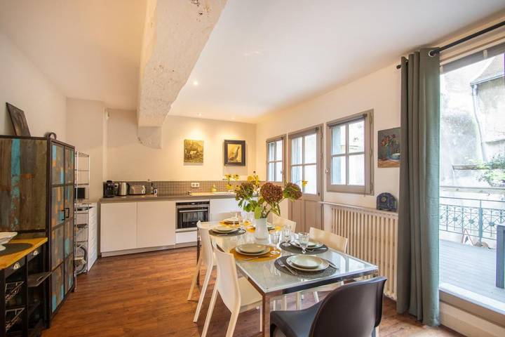 Appartement de vacances pour 4 personnes, avec terrasse