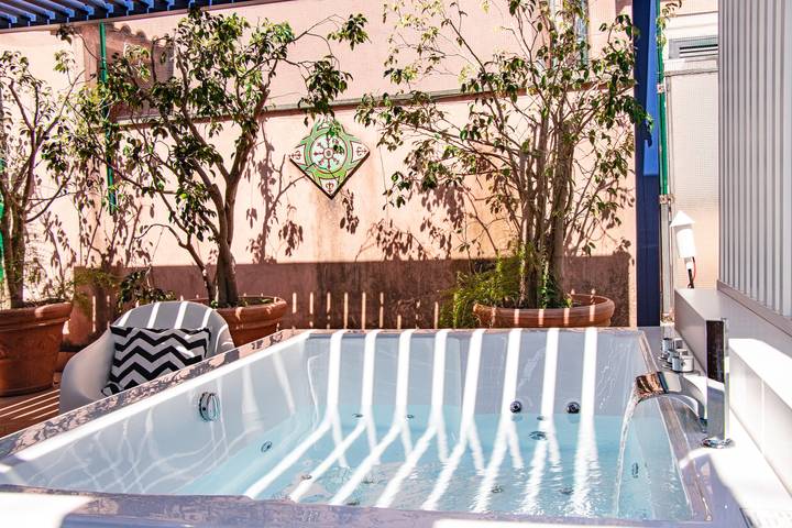 Appartamento per 2 persone, con Idromassaggio e Terrazza nonché Giardino a Sant'Agnello