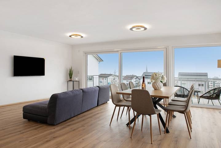 Ferienhaus für 9 Personen, mit Seeblick und Garten, mit Haustier in Bodman-Ludwigshafen