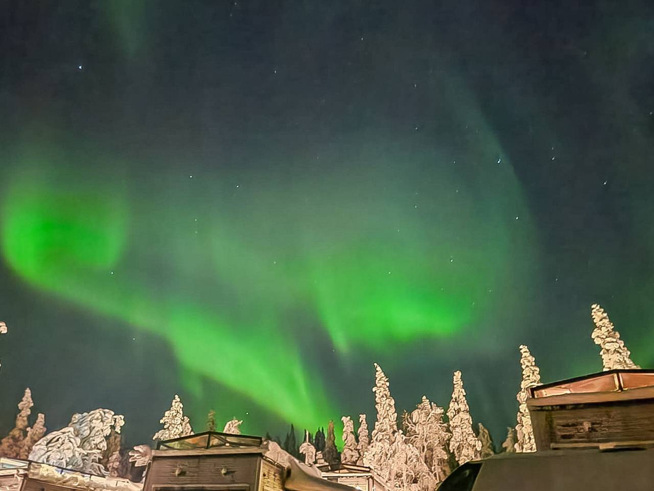 Levi secret igloo revontuli 10d in Levi