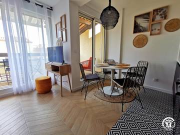 Gîte pour 4 personnes, avec terrasse au Cap d'Agde